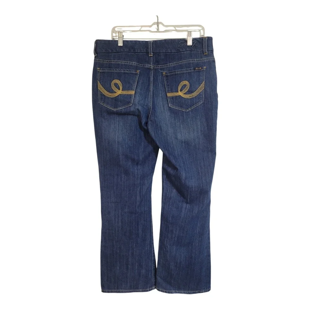 Seven7 Mid-Rise Slim Bootcut Jeans‎ Size 12 - Y2K Western Aesthetic Women's